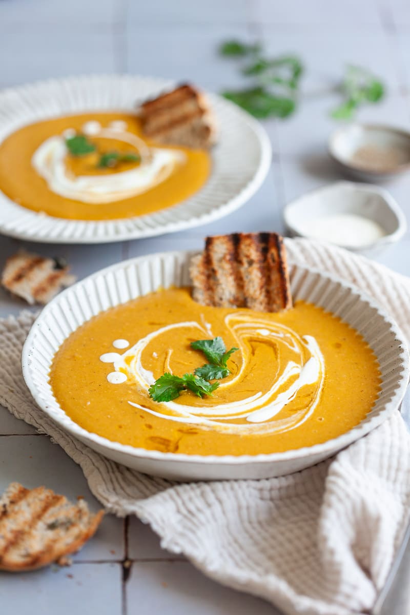 Carrot and Red Lentil Soup