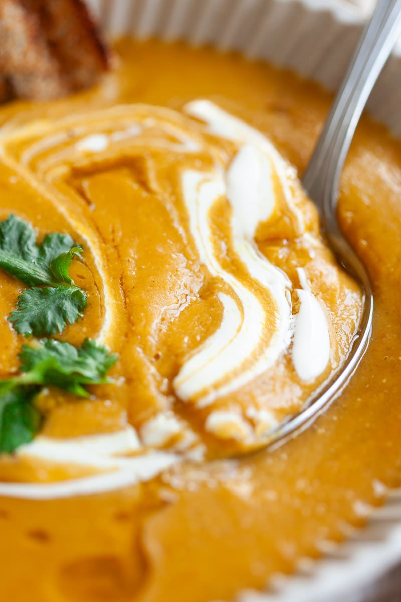 Carrot and Red Lentil Soup