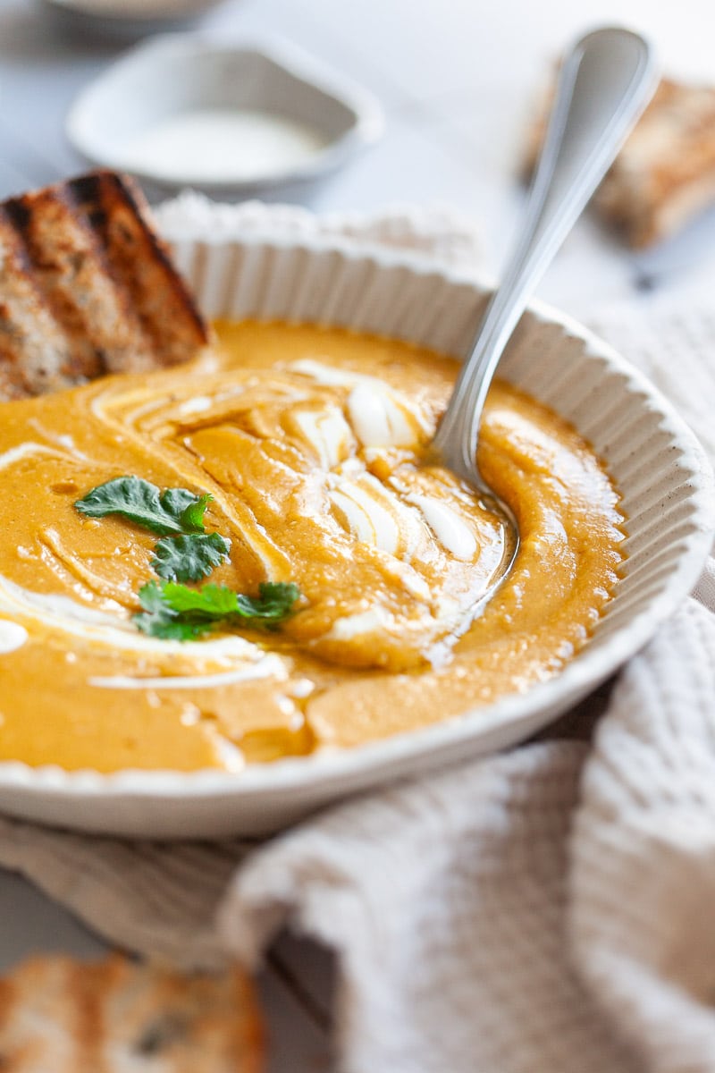 Carrot and Red Lentil Soup