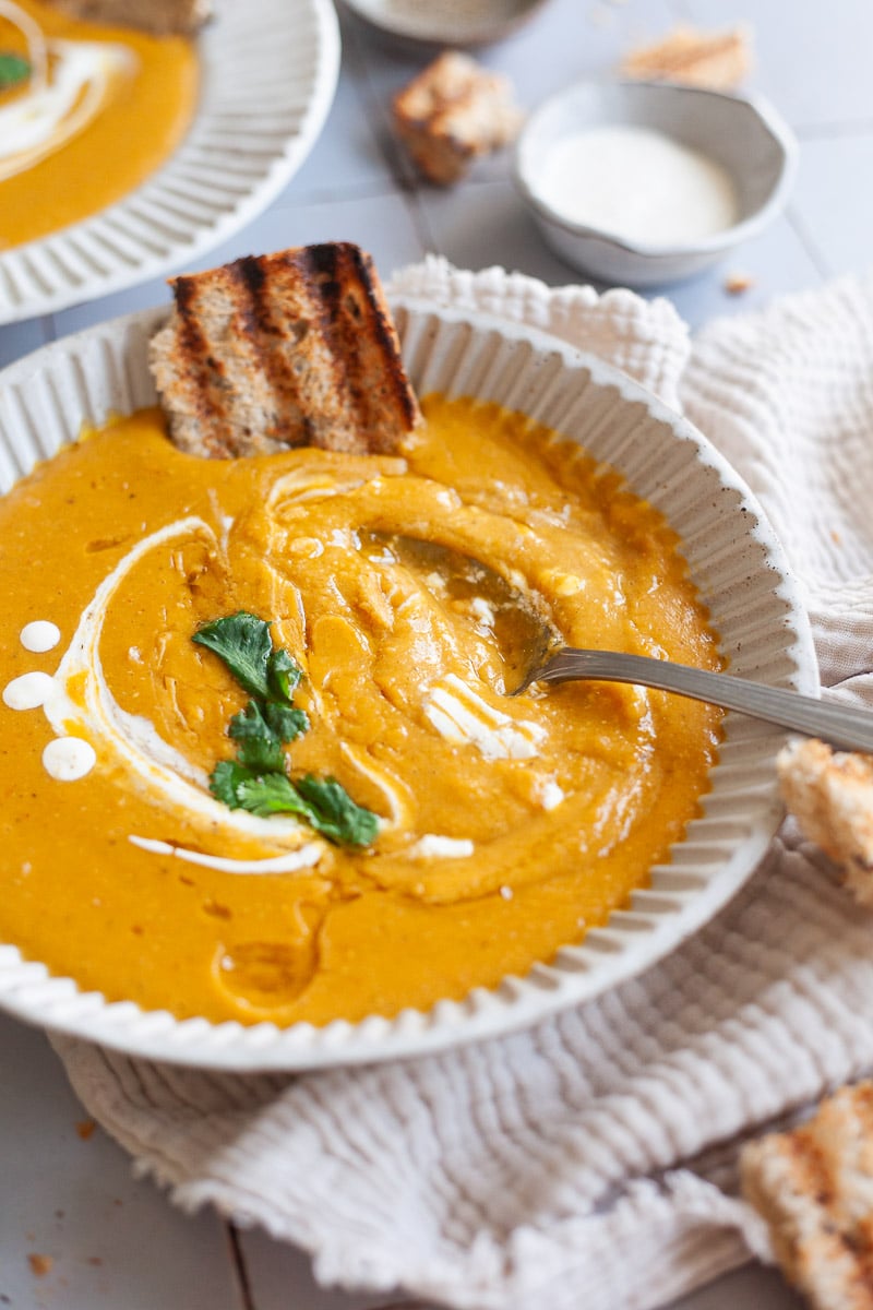 Carrot and Red Lentil Soup