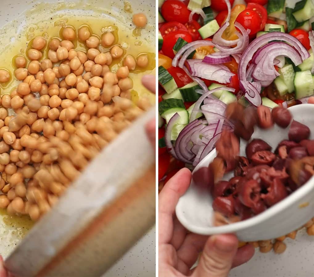How to make Summer Chickpea Salad Recipe