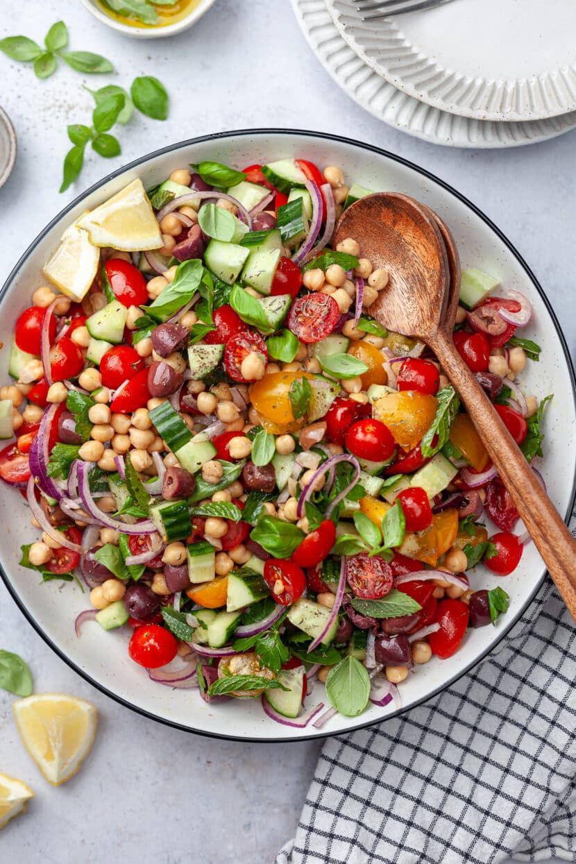 Summer Chickpea Salad