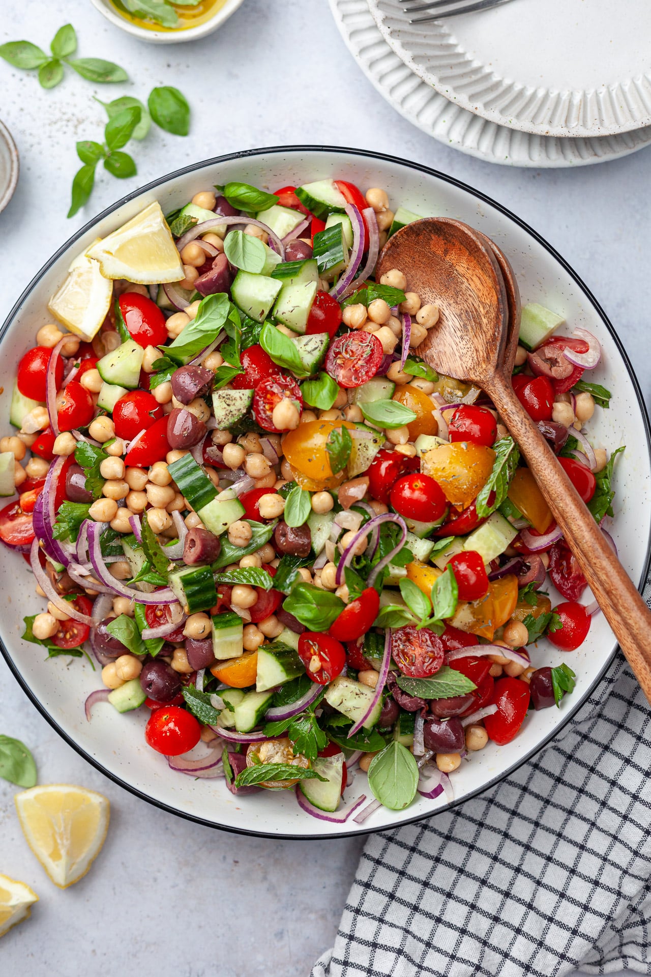 Summer Chickpea Salad