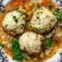 Cauliflower Soup with Dumplings