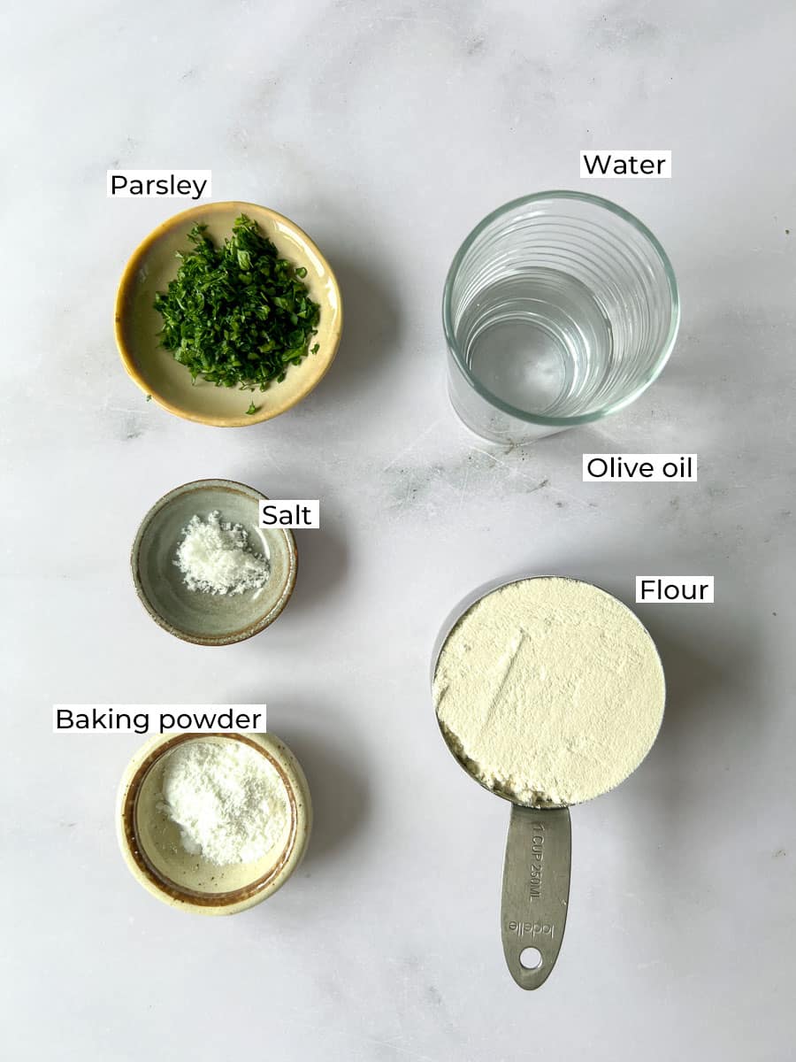 Cauliflower Soup with Dumplings Ingredients