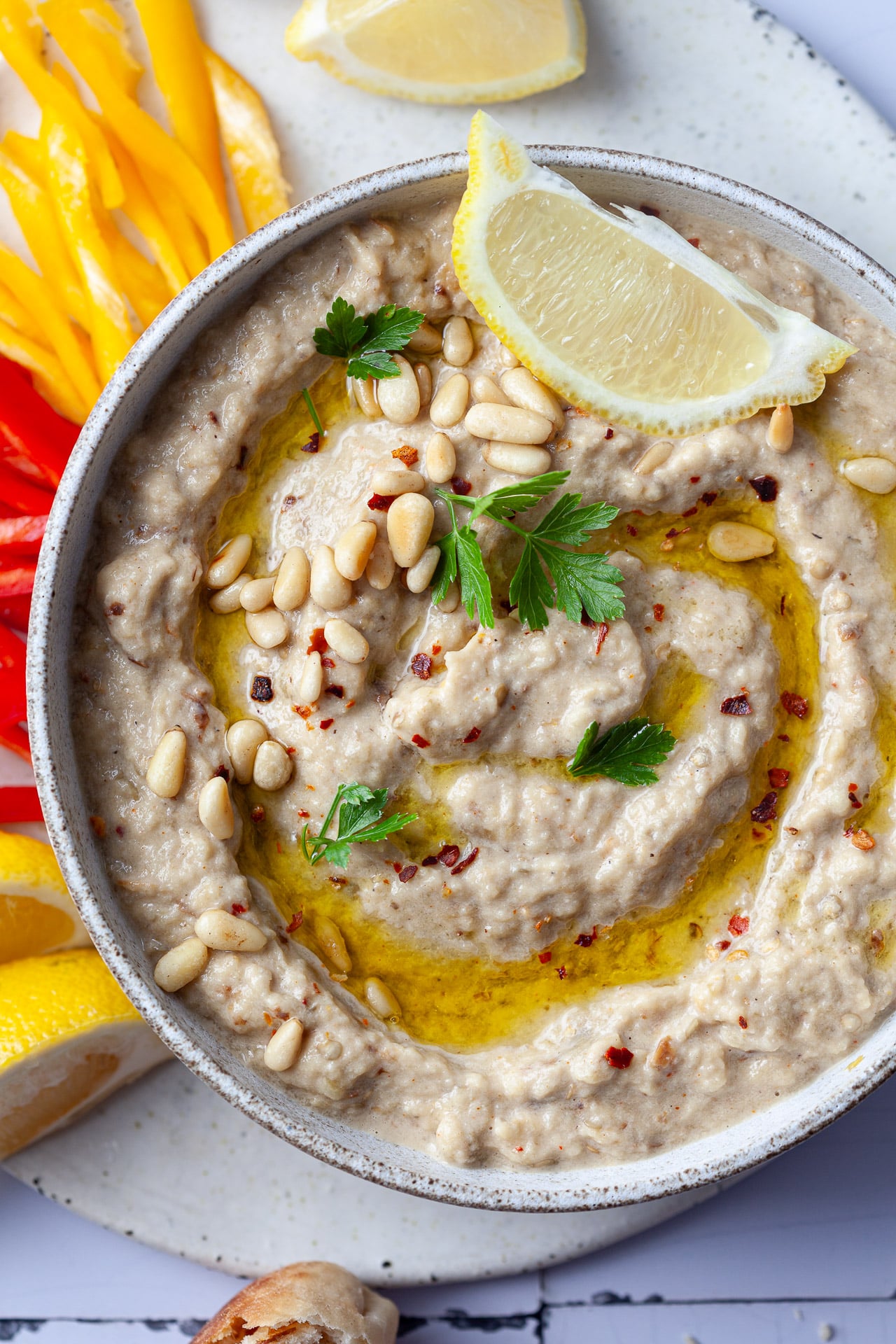 Baba Ganoush Eggplant Dip
