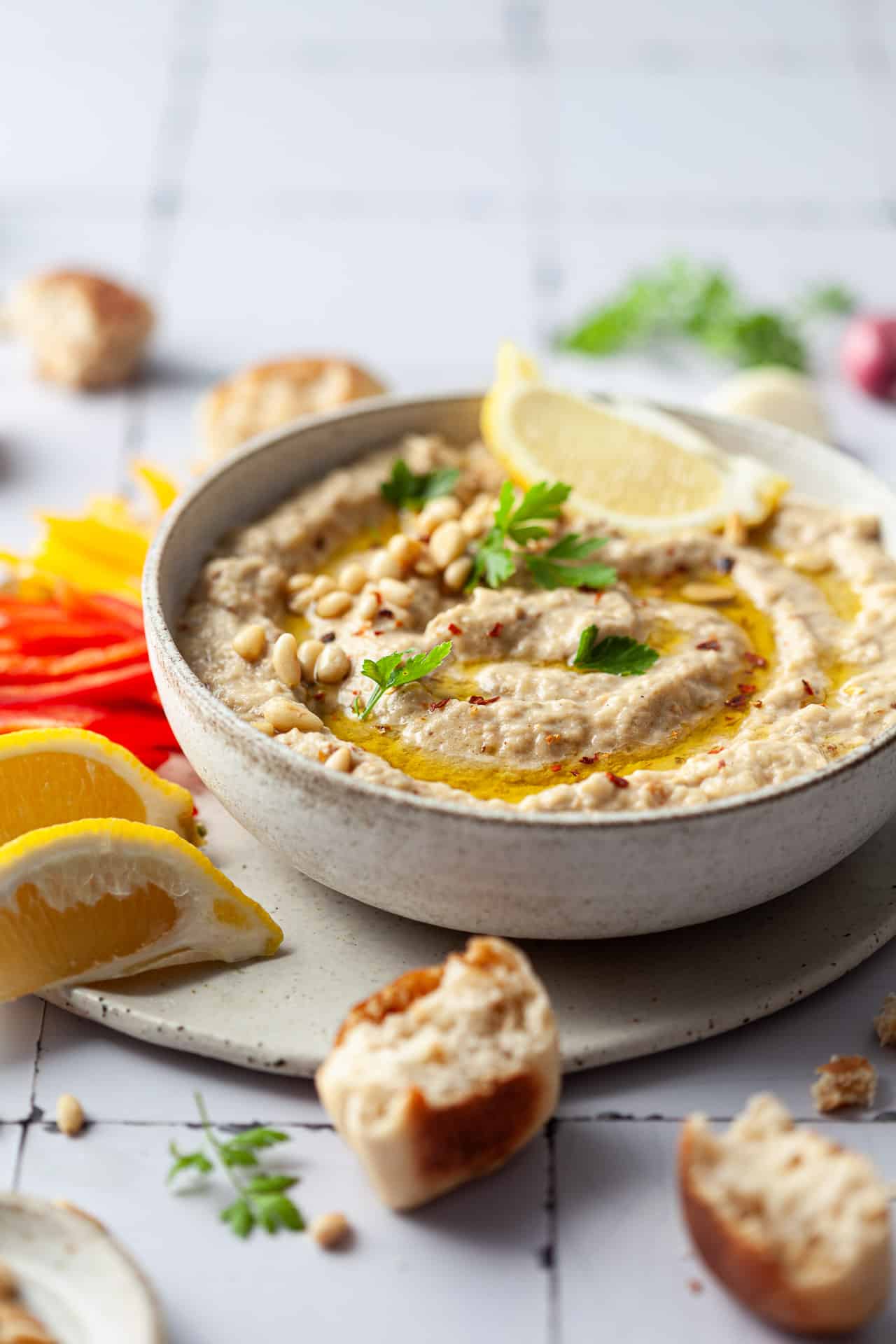 Baba Ganoush Eggplant Dip