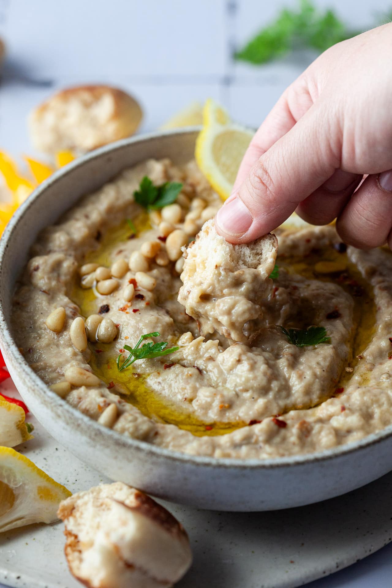 Baba Ganoush Eggplant Dip