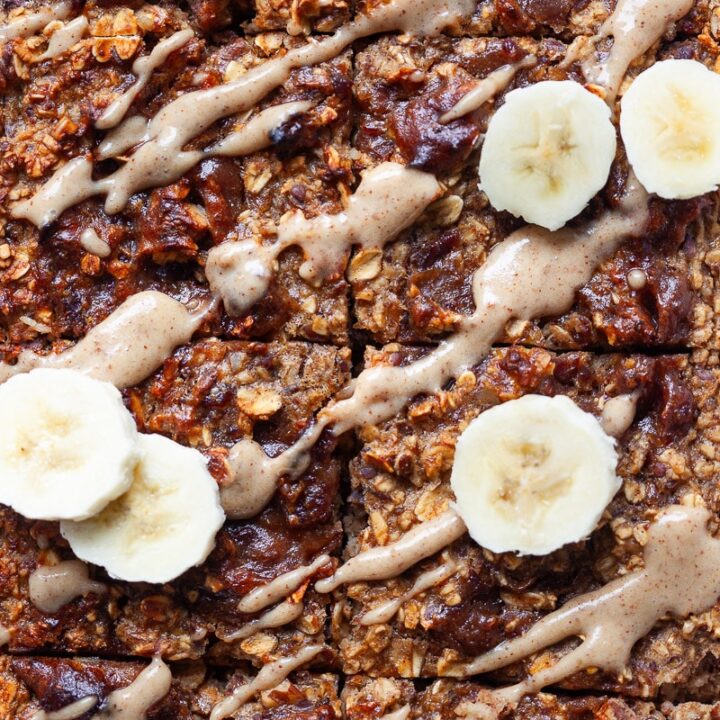 Salted Date Caramel Baked Oats