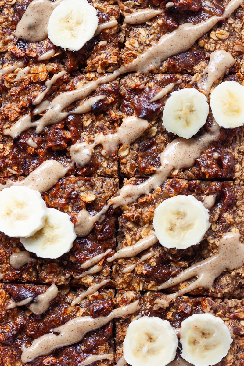 Salted Date Caramel Baked Oats