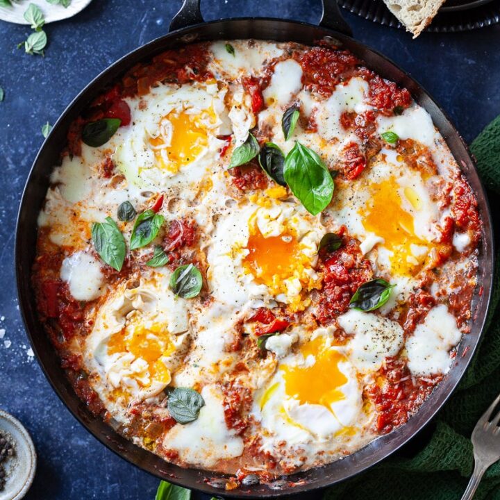 One-pan Italian Baked Eggs