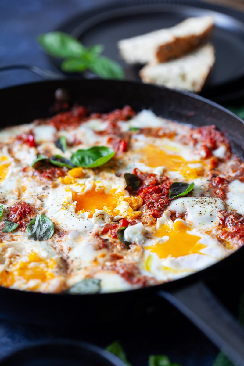 One-pan Italian Baked Eggs
