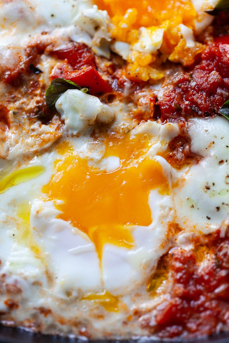 One-pan Italian Baked Eggs